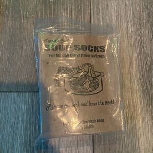 Soup Socks Fine Mesh Stocking - Natural Beige